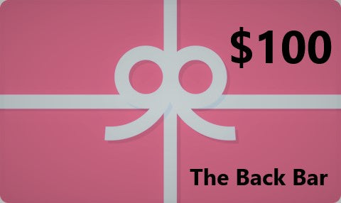 $100 GIFT CARD TO THE BACK BAR + $20 ADDITIONAL BAR/FOOD CREDIT
